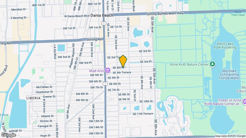 218 SE 4th St Map and Location Details