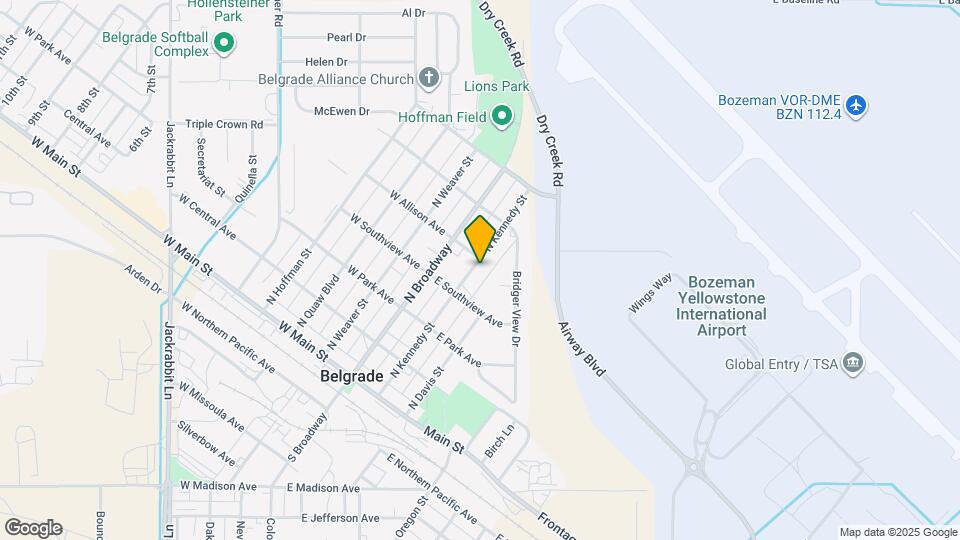 310 N Kennedy St Map and Location Details