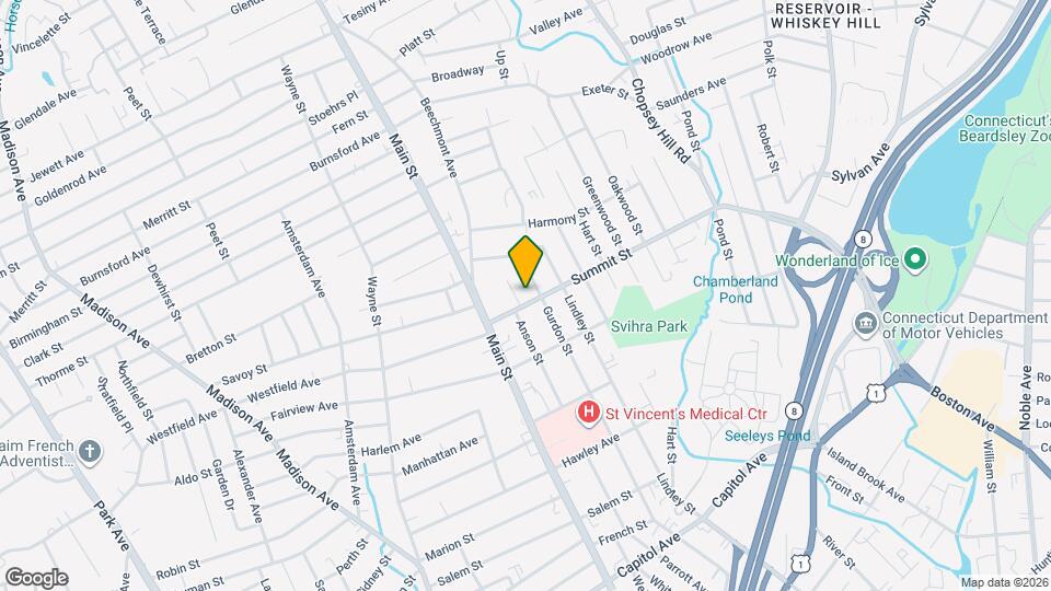 454 Summit St Map and Location Details