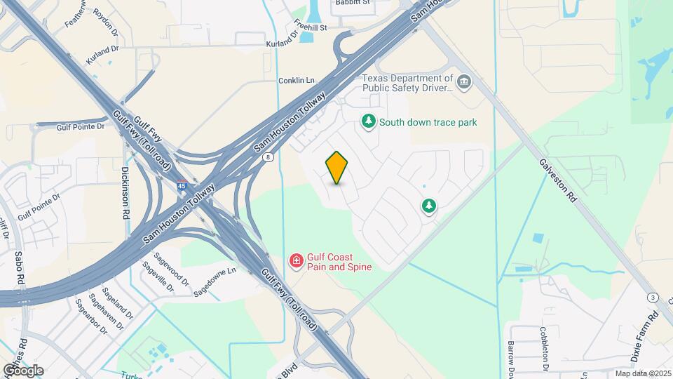 10806 Clear Arbor Ln Map and Location Details