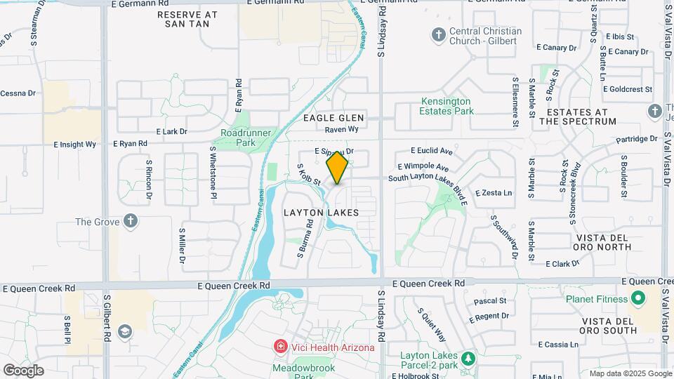 4556 S Riata St Map and Location Details