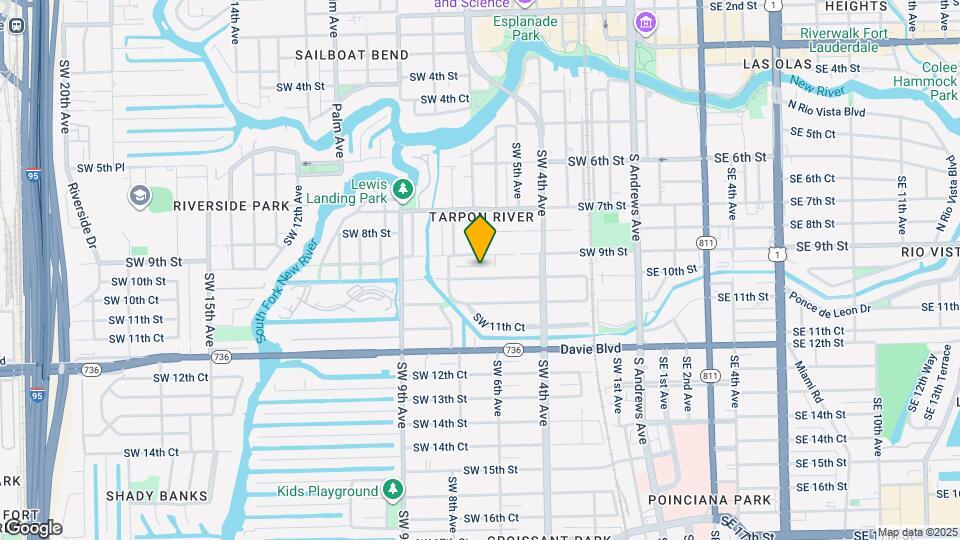 617 SW 10th St Map and Location Details