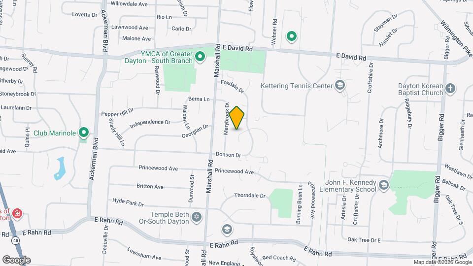 1325 Rosehaven Cir Map and Location Details