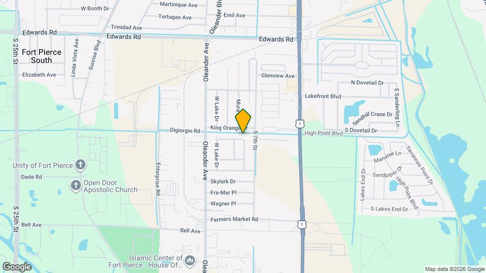 802 N Lake Dr Mapa y Detalles de la Ubicación