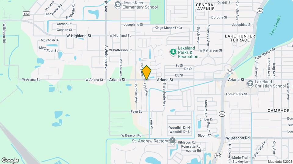 1650 Ariana St Map and Location Details