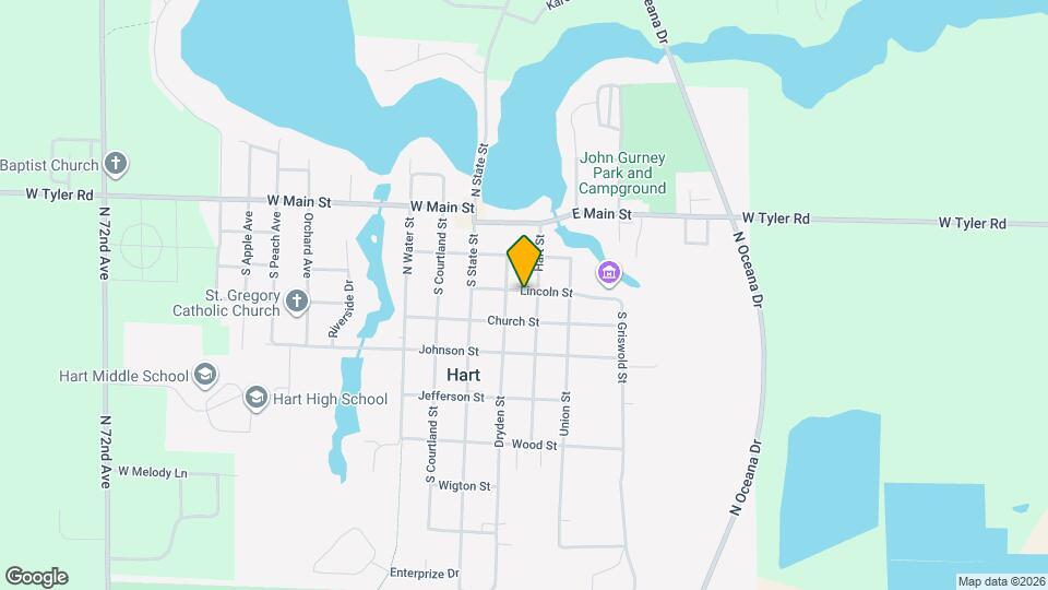 307 Lincoln St Mapa y Detalles de la Ubicación