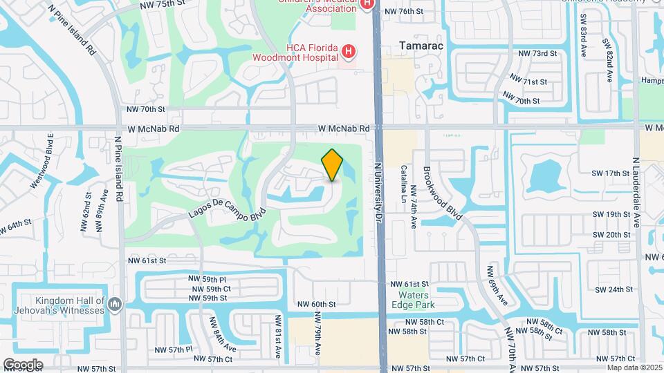 7831 S Colony Cir Map and Location Details
