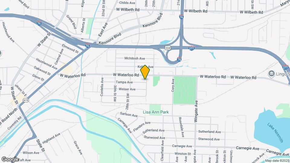 1165 Tampa Ave Map and Location Details