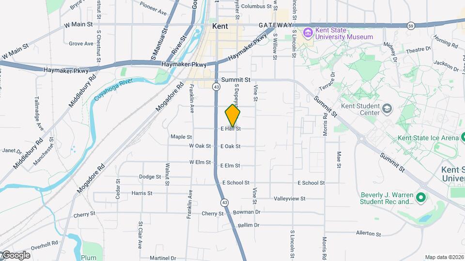 704 S Depeyster St Mapa y Detalles de la Ubicación