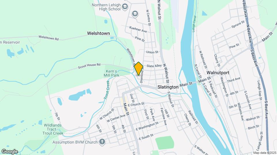 412 Chestnut St Map and Location Details