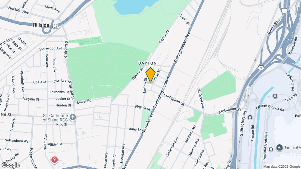 105 Hanford St, Unit 1 Map and Location Details