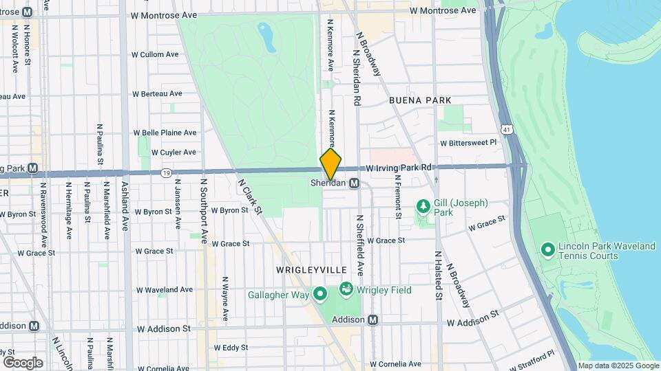 1044 W Dakin St, Unit 1 Mapa y Detalles de la Ubicación