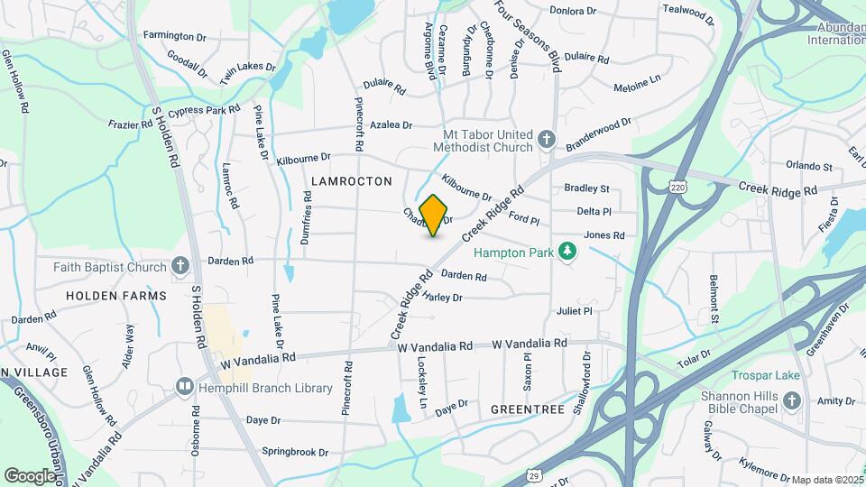 3222 Creek Ridge Rd Map and Location Details