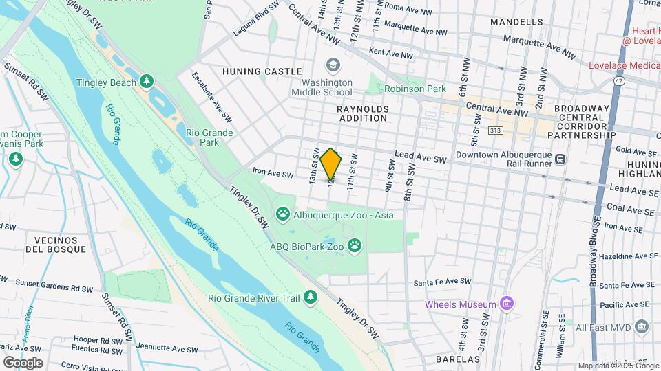 707 12th St SW Map and Location Details