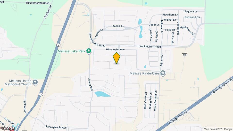 4006 Cottontail Dr Map and Location Details