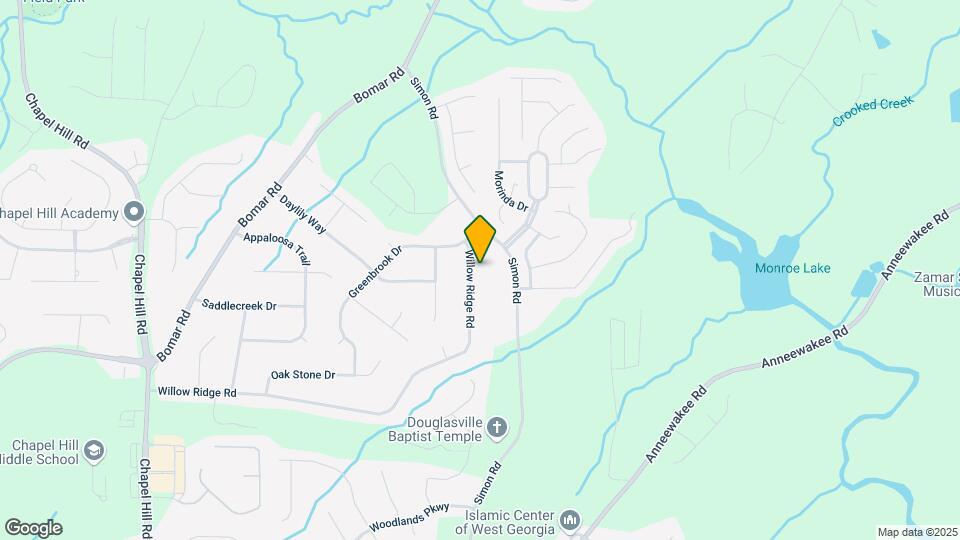 3765 Willow Ridge Rd Map and Location Details
