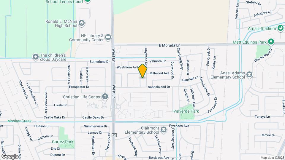 1857 Crestwood Cir Map and Location Details