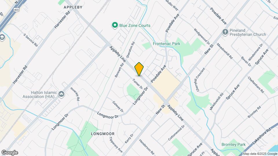 556 Appleby Line Map and Location Details