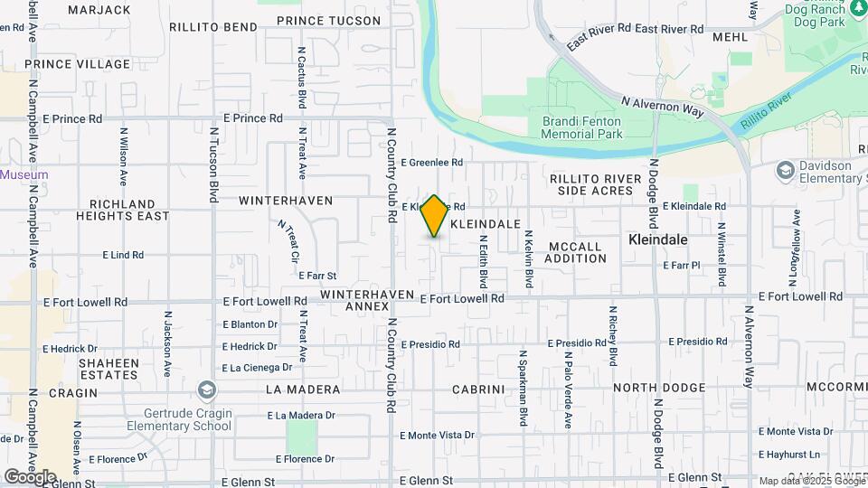 3314 N Flanwill Blvd Map and Location Details