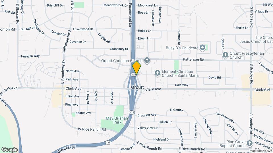 4845 Orcutt Rd Map and Location Details