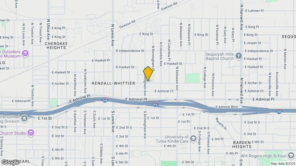 2610 E Archer St Map and Location Details