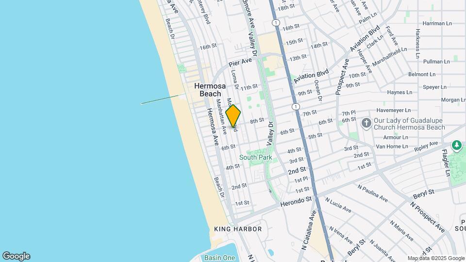 721 Monterey Blvd Map and Location Details