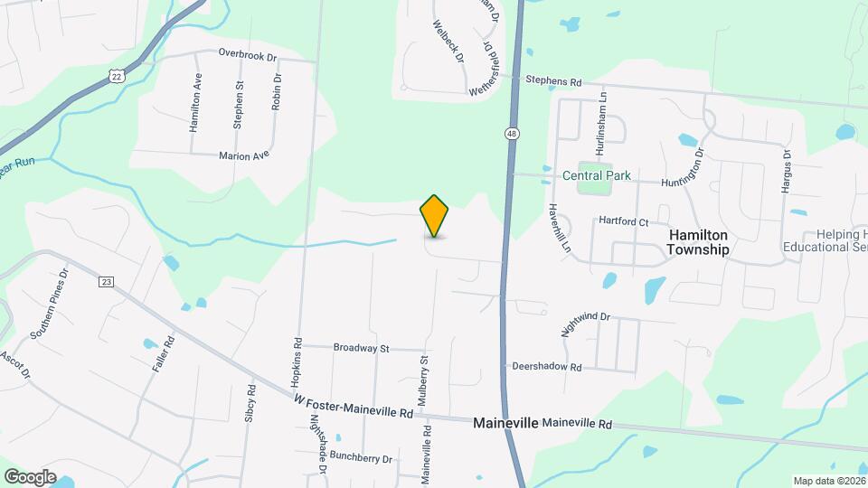 151 Cross Creek Ln Mapa y Detalles de la Ubicación