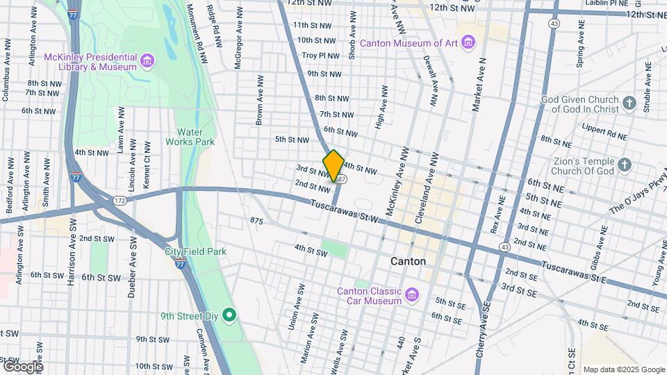 205 Shorb Rd NW Mapa y Detalles de la Ubicación