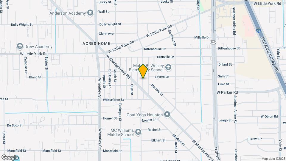 6623 Knox St Map and Location Details