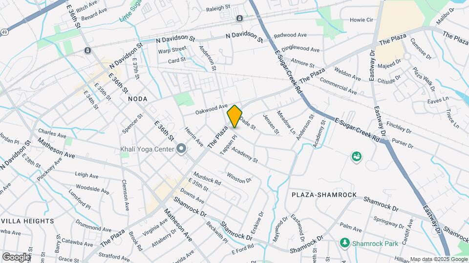 1319 Anderson St Map and Location Details