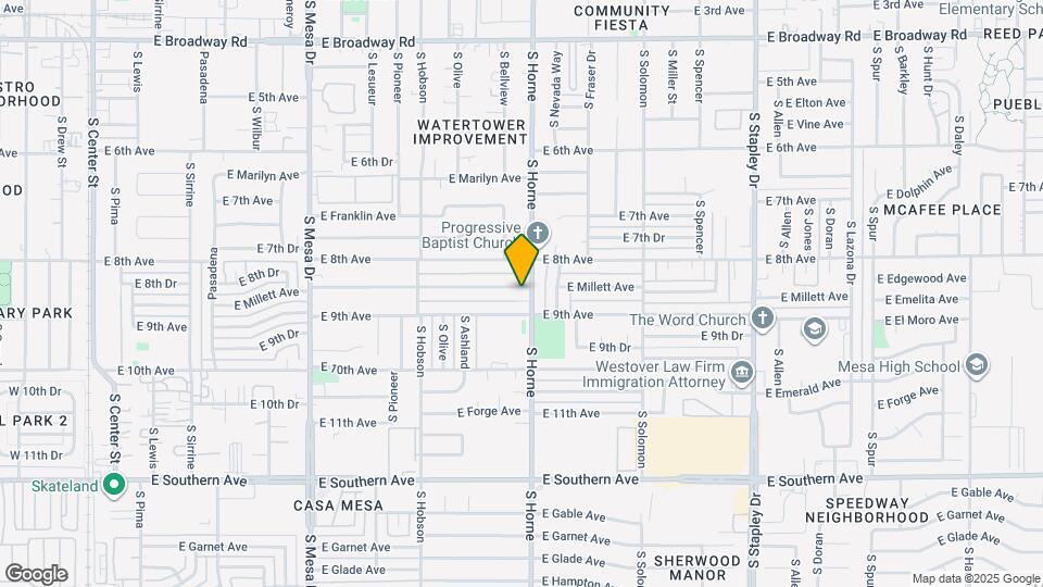 757 E Millett Ave Map and Location Details