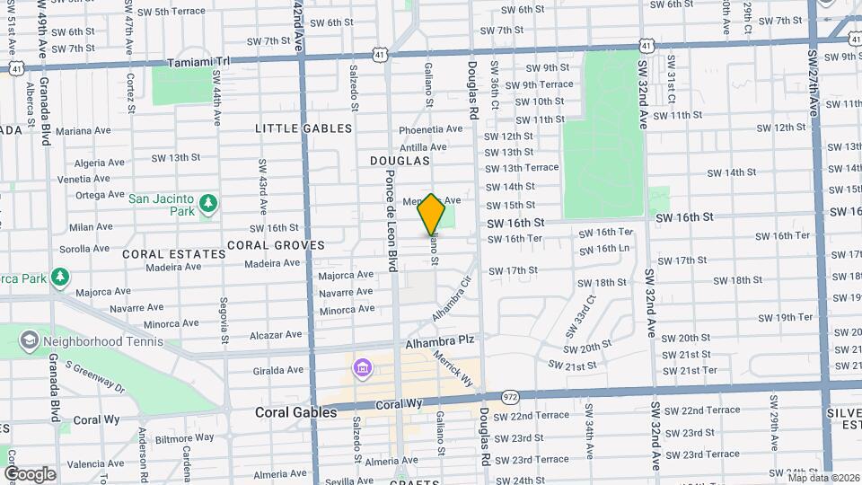 1700 Galiano St Map and Location Details