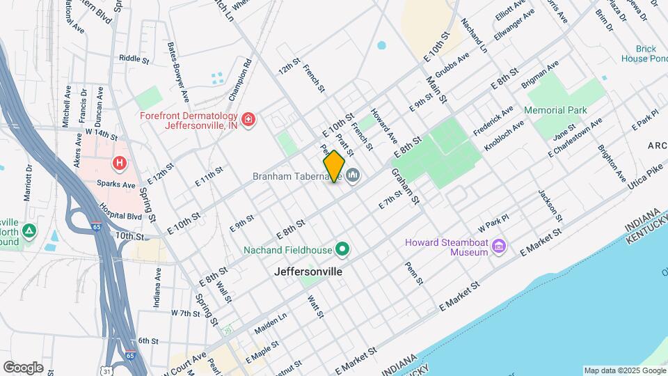 818 Fulton St Map and Location Details