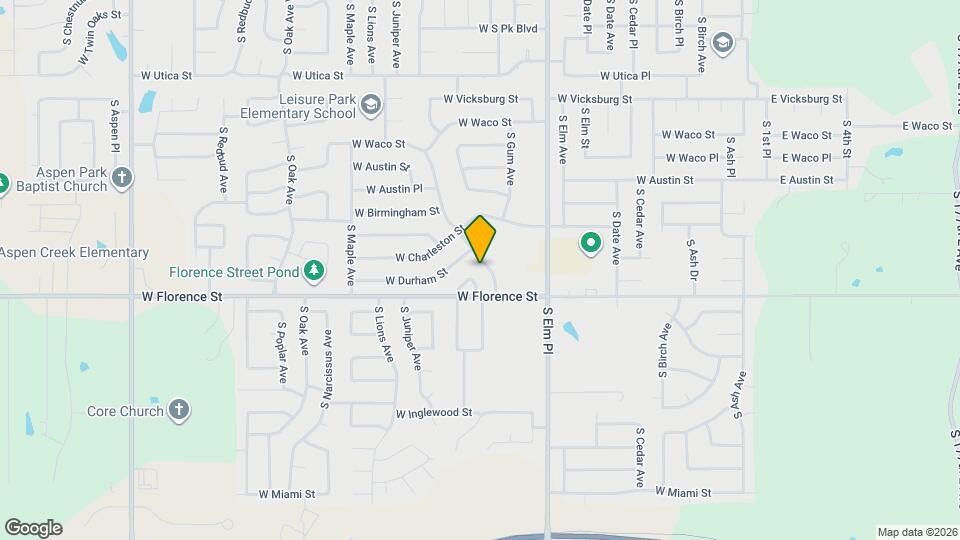 4732 S Ironwood Ave Map and Location Details