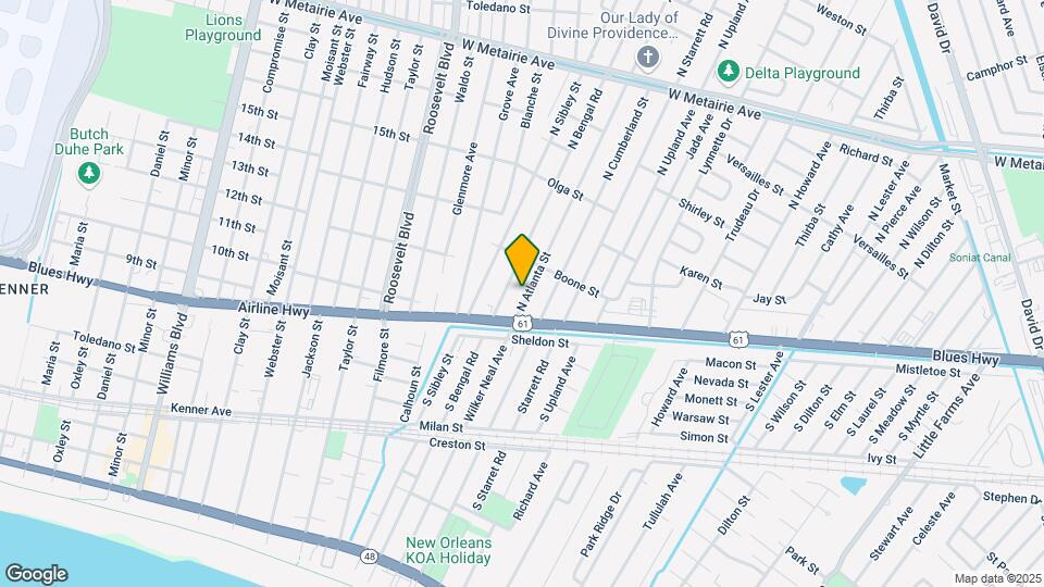 200 N Atlanta St Mapa y Detalles de la Ubicación