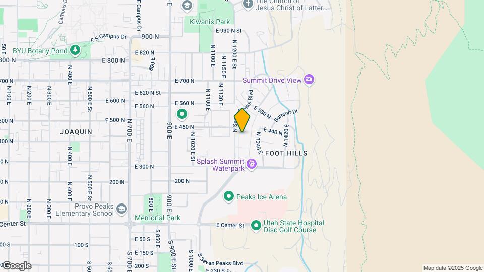 416 N Seven Peaks Blvd Map and Location Details