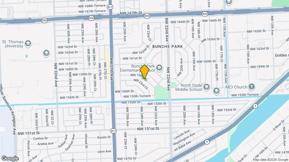 15730 NW 159th St Map and Location Details