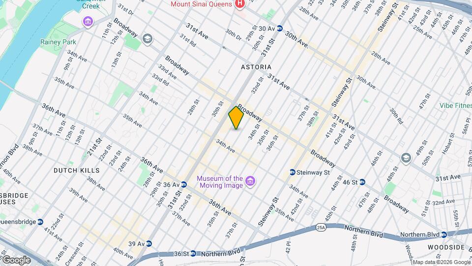 32-52-52 33rd St Map and Location Details