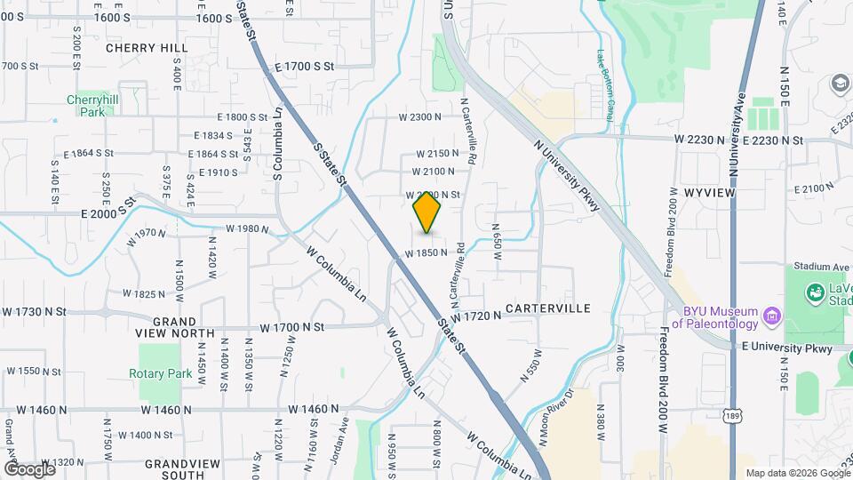 1867 N 840 W Map and Location Details