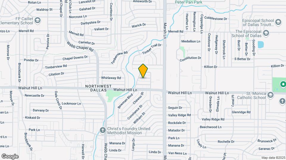 3614 Hopetown Dr Map and Location Details