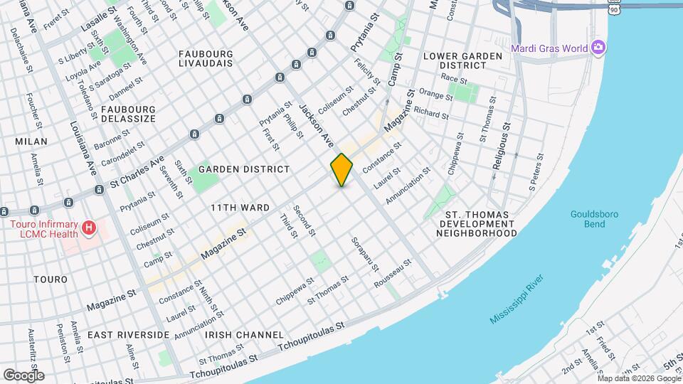 936 Philip St Mapa y Detalles de la Ubicación