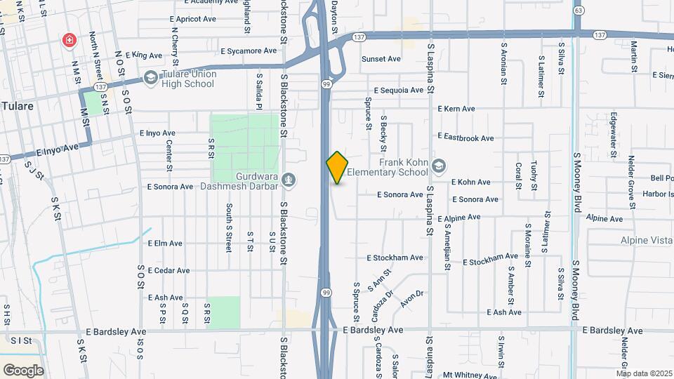 630 S Dayton Rd Map and Location Details