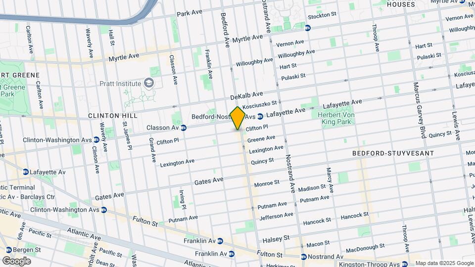 228 Clifton Pl Mapa y Detalles de la Ubicación
