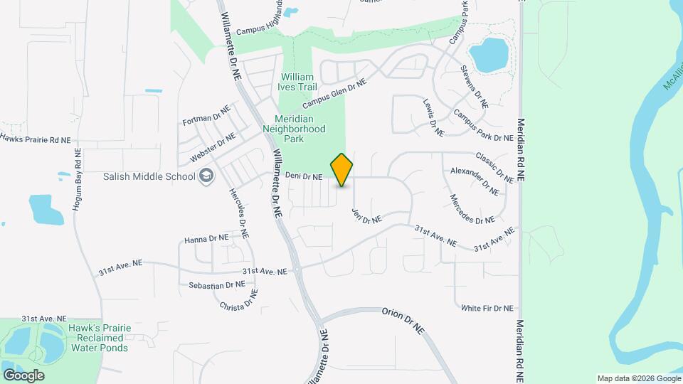 3346 Nova St NE Map and Location Details