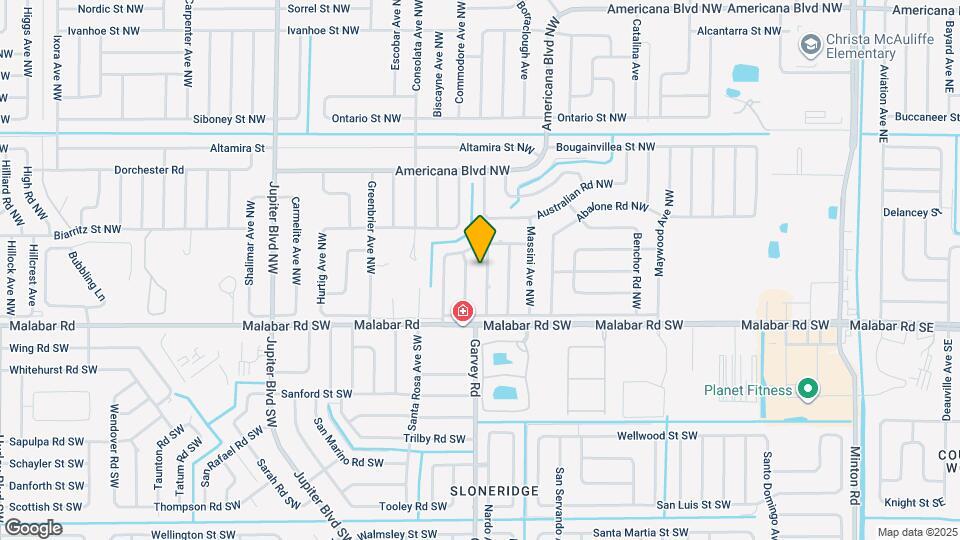 160 Andalusia Ave NW Map and Location Details