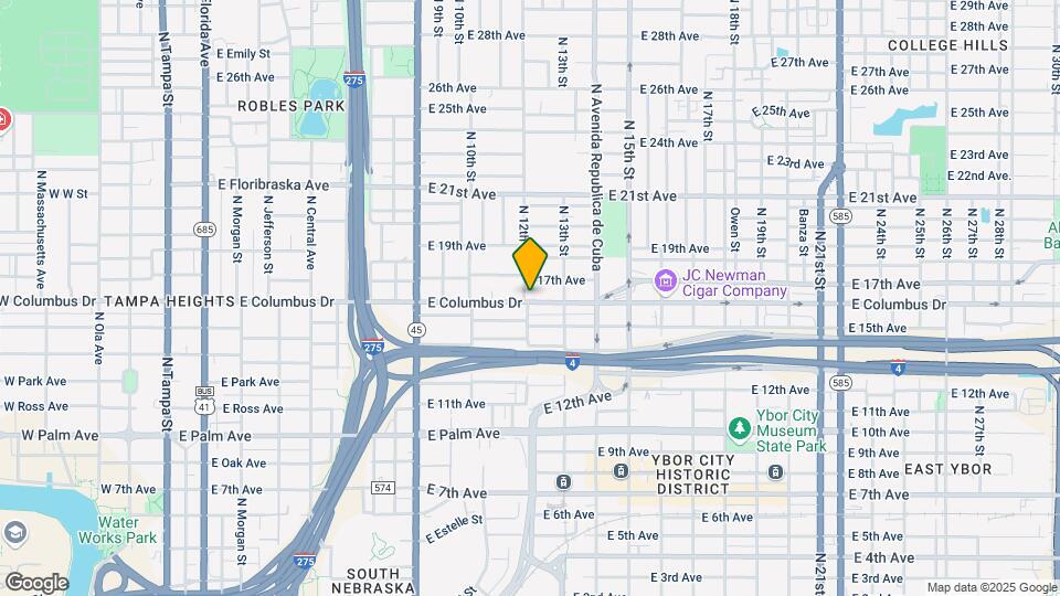 1204 E Columbus Dr Map and Location Details