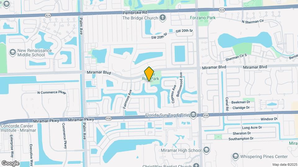 2661 Huron Way Map and Location Details