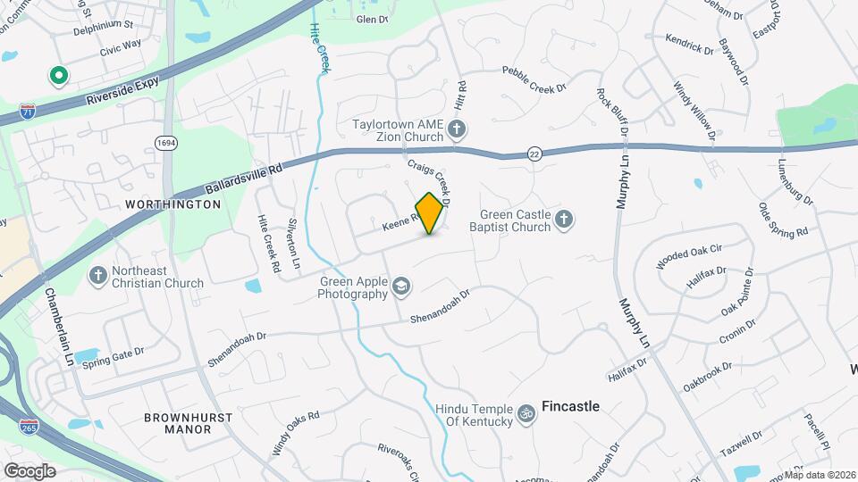 5229 Craigs Creek Dr Map and Location Details