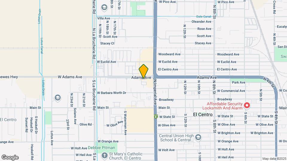 Valley Mobile Home Park Mapa y Detalles de la Ubicación