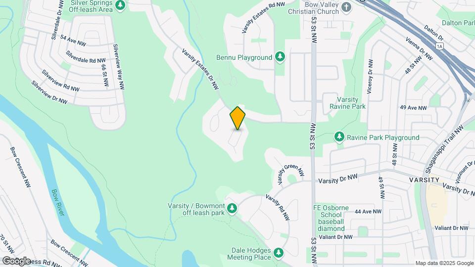 1901 Varsity Estates Dr NW Map and Location Details